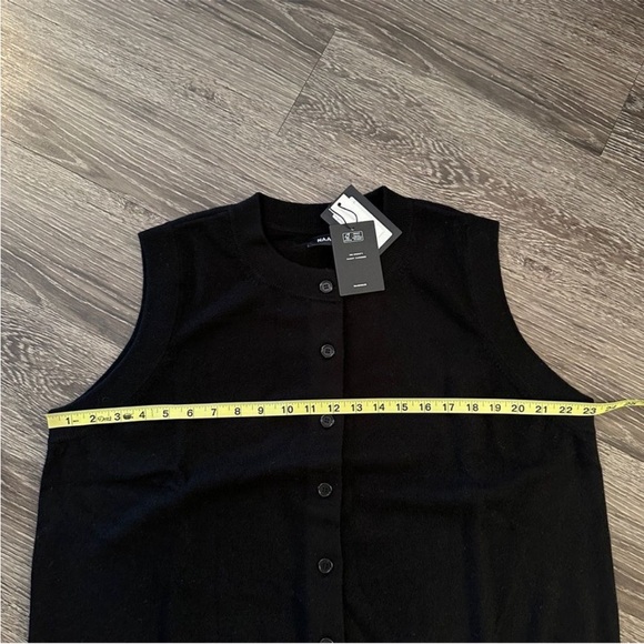 NADAAM Cashmere Sleeveless Cardigan - Picture 4 of 5